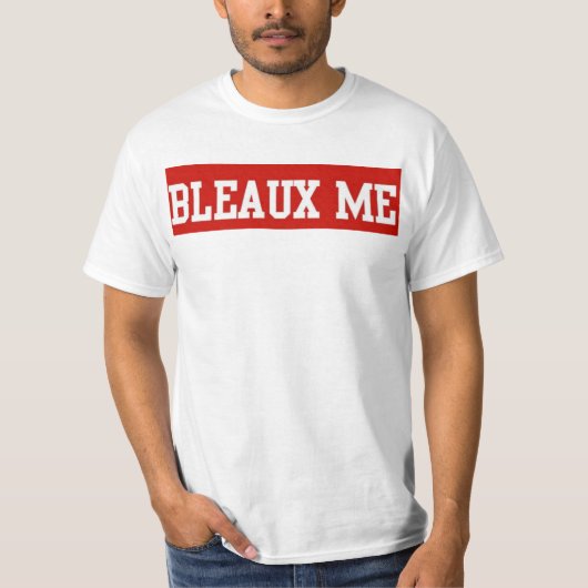 アラバマのbleaux私おもしろいなバトン・ルージュルイジアナ tシャツ (正面)