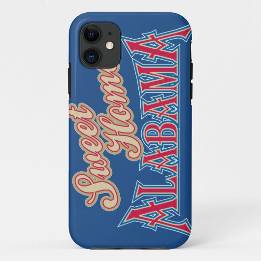 アラバマはホーム Case-Mate iPhoneケース (裏面)