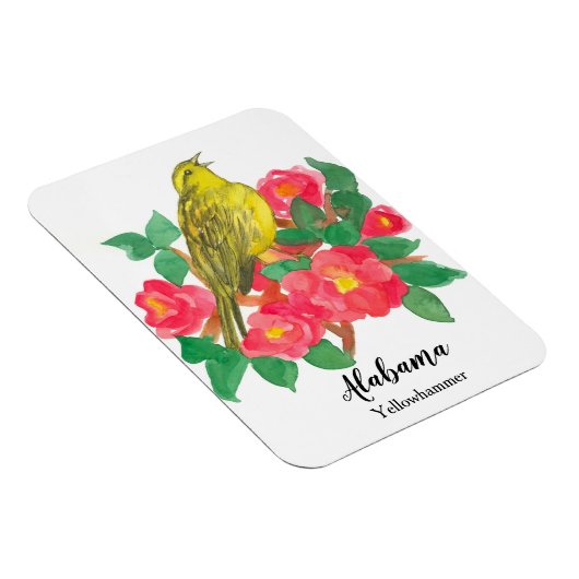 アラバマイエローファーマー州バード マグネット (右側)