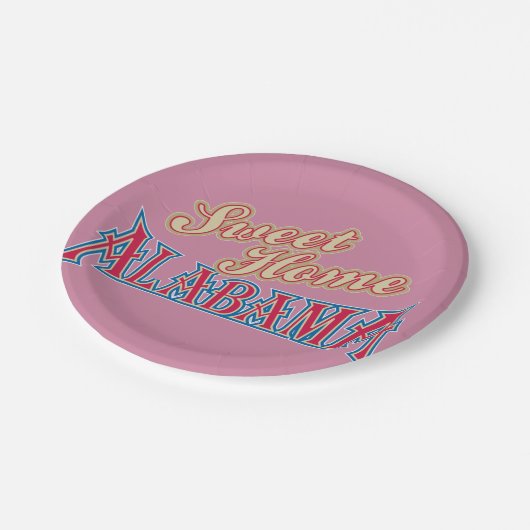 アラバマイスホーム ペーパープレート (アングル)