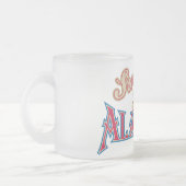 アラバマイズホーム フロストグラスマグカップ (左)