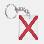 アラバマカッコいい州 キーホルダー (正面左)