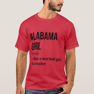 アラバマガール定義アラバマ Tシャツ