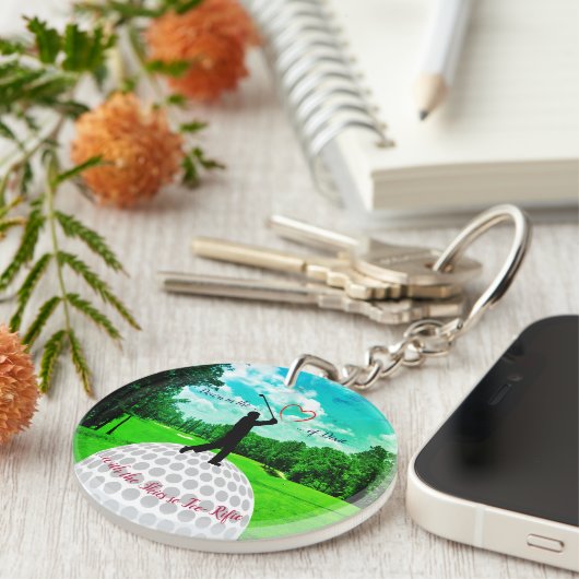 アラバマゴルファー旅行 キーホルダー (正面右)