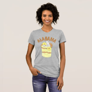 アラバマサザンバナナプディングデザートグルメAL Tシャツ