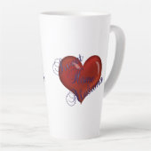 アラバマスイートホームアラバマコーヒーマグ カフェラテマグ (右アングル)