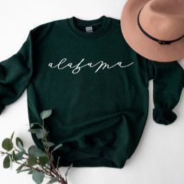 アラバマスクリプト州女子スウェットシャツ スウェットシャツ