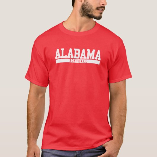 アラバマソフトボール Tシャツ (正面)