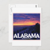 アラバマダークサンセット ポストカード (正面/裏面)