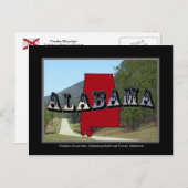 アラバマチェアハマウンテンタラデガフォレストポストカード ポストカード (正面/裏面)