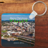 アラバマチストマス，モンゴメリの挨拶 キーホルダー (裏面)