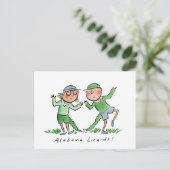 アラバマトカゲ ポストカード (スタンド正面)