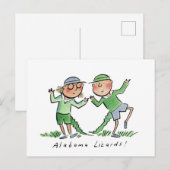 アラバマトカゲ ポストカード (正面/裏面)