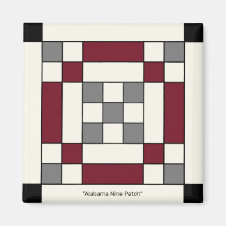 アラバマナインパッチ マグネット