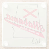 アラバマハートオブディキシー ガラスコースター (裏面)