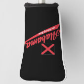 アラバマハートオブディキシー ゴルフヘッドカバー (回転90)