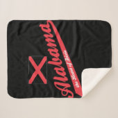 アラバマハートオブディキシー シェルパブランケット (正面(横))