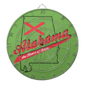 アラバマハートオブディキシー ダーツボード (正面)