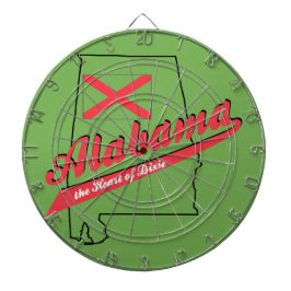 アラバマハートオブディキシー ダーツボード