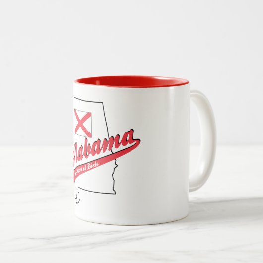 アラバマハートオブディキシー ツートーンマグカップ (正面右)
