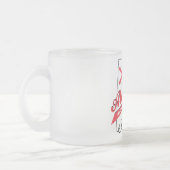 アラバマハートオブディキシー フロストグラスマグカップ (左)