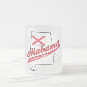アラバマハートオブディキシー フロストグラスマグカップ (中央)