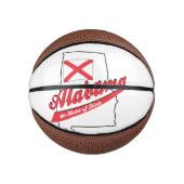 アラバマハートオブディキシー ミニバスケットボール (正面)
