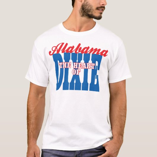 アラバマハートオブディキシー Tシャツ (正面)