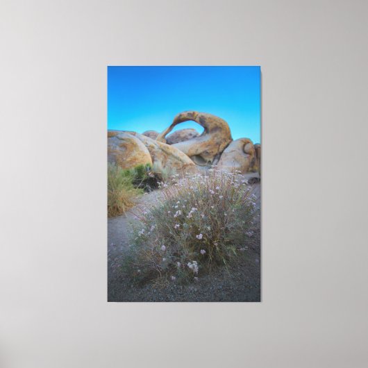 アラバマヒルズアーチ キャンバスプリント (正面)