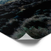 アラバマヒルズマットのストールミー山ホイットニー ポスター (角)