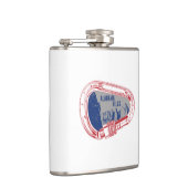 アラバマヒルズ登山カラビナー フラスク (右)