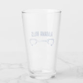 アラバマヒルズ登山クイックドロー タンブラーグラス (裏面)