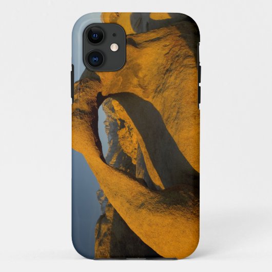 アラバマヒルズ 東シエラ ローン付近のアーチ Case-Mate iPhoneケース (裏面)