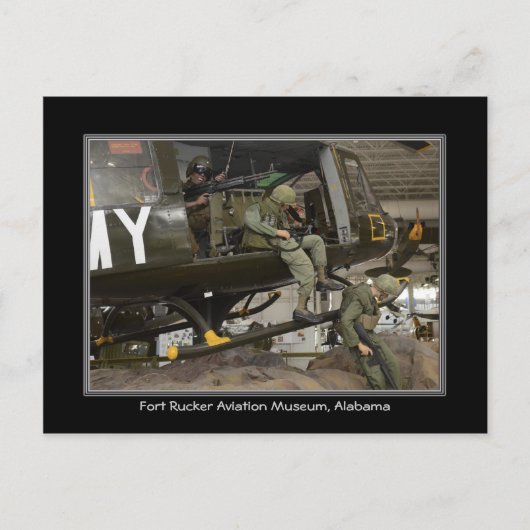 アラバマフォートラッカーポストカード ポストカード (正面)
