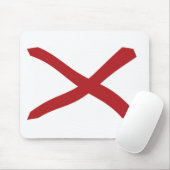 アラバマフラッグマウスパッド マウスパッド (マウス)