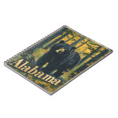 アラバマブラックベア ノートブック (左側)