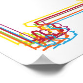 アラバマプライドぼやけ ポスター (角)