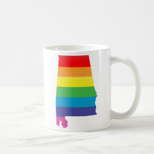 アラバマプライドストライプの.. コーヒーマグカップ