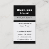 アラバマプライド 名刺 (裏面)