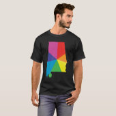 アラバマプライド。斜め。 Tシャツ (正面フル)
