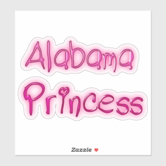 アラバマプリンセス シール (シート)