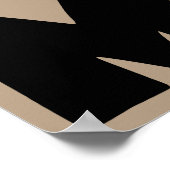 アラバマホームハート州ポスターサイン ポスター (角)