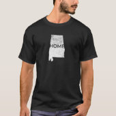 アラバマホームマップ Tシャツ (正面)