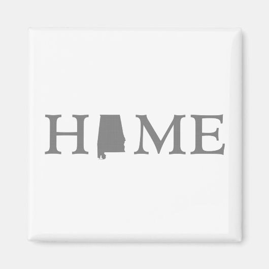 アラバマホームワード州 マグネット (正面)