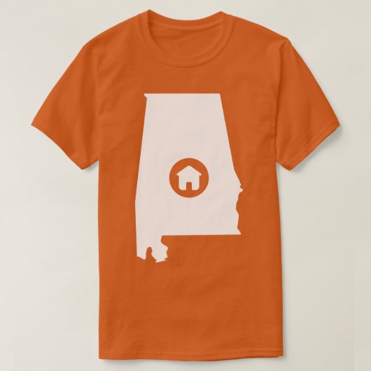 アラバマホームTシャツ Tシャツ (デザイン正面)