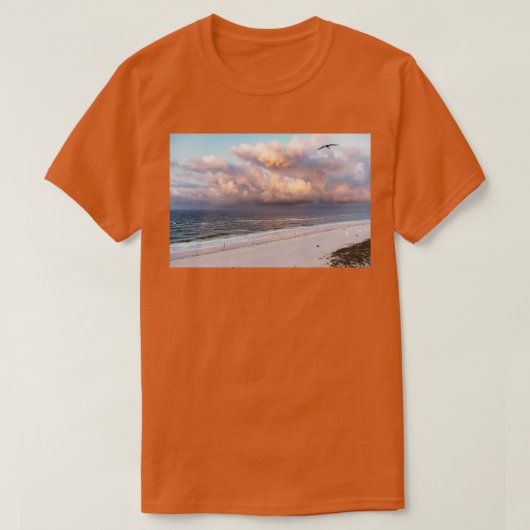 アラバマモーニングビーチビューTシャツ Tシャツ (デザイン正面)