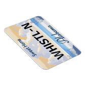 アラバマライセンスプレートマグネット マグネット (右側)