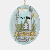 アラバマライトハウスオーナメント セラミックオーナメント (右)