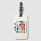 アラバマラゲッジタグ – Southern Sunshine ラゲッジタグ (正面縦)