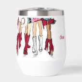 アラバマレディースカウボーイブーツクリムゾンカスタムファッション (正面)